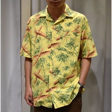 Polo Sport S/S Hawalian Shirt "バンブー柄"