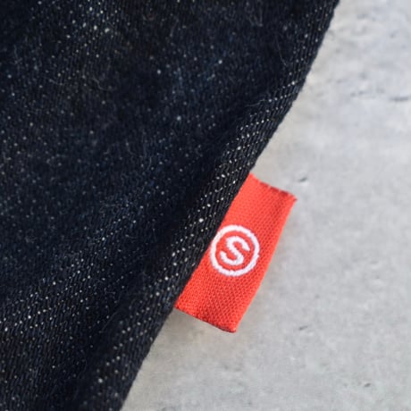 00's STUSSY GARMENT CO. "ROUGH and RUGGED DENIM" 2nd Type Trucker Jacket