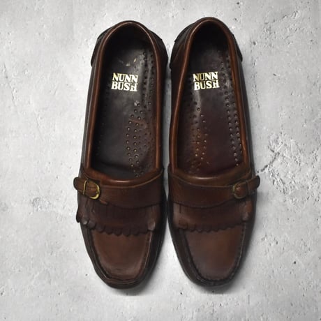 Nunn Bush Kiltie Monk Strap Loafers