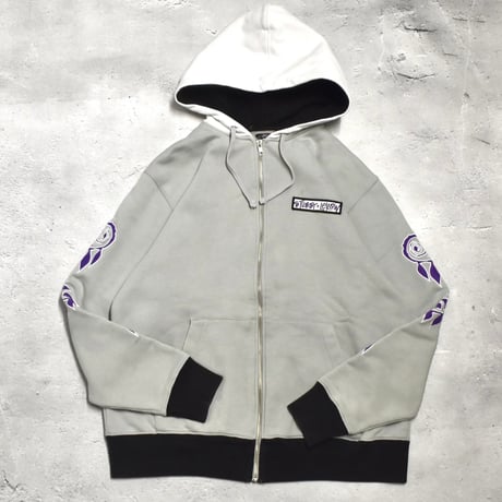 Stussy × Leilow Zip Scull Hoodie