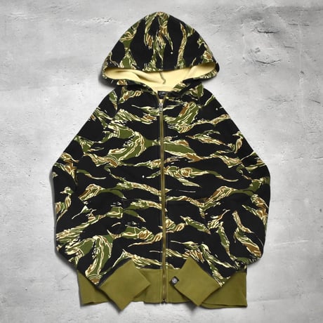 Stussy Tiger Camo Zip Hoodie