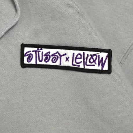 Stussy × Leilow Zip Scull Hoodie