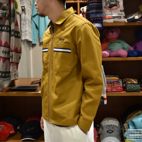 Stussy Full Zip Work Shirt "Camel"