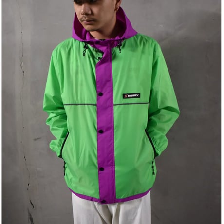 Deadstock Stussy Honeycomb Hooded Jacket