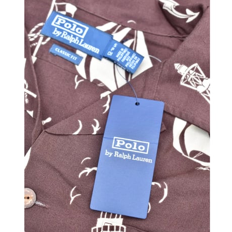 Polo Ralph Lauren S/S Hawalian Shirt "ノーティカル柄"