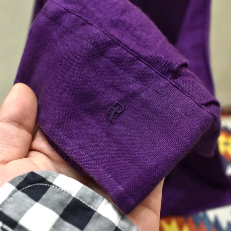 90's Polo Golf Ralph Lauren L/S Linen Shirt "CHAMBERS"