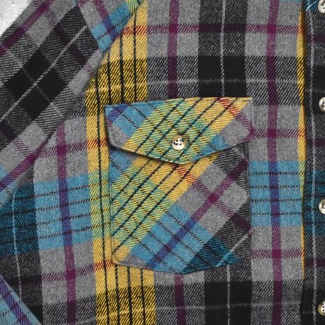 90's Five Brothers L/S Heavy Flannel Shirt