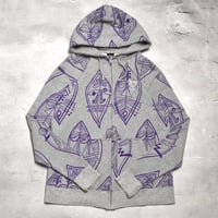 Stussy Zulu Mask Full Zip Hoodie
