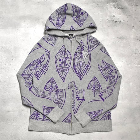 Stussy Zulu Mask Full Zip Hoodie