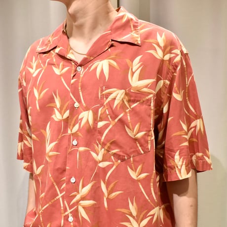 Polo Ralph Lauren S/S Hawalian Shirt "バンブー柄"