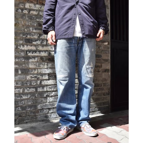Levi's 501 Repaired Denim Pants