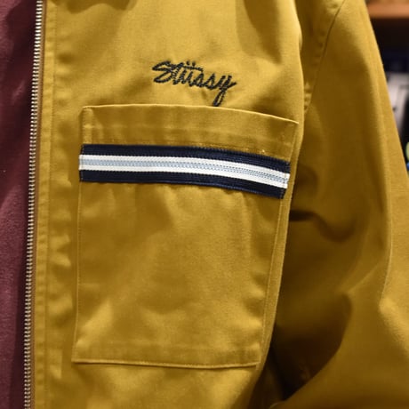 Stussy Full Zip Work Shirt "Camel"