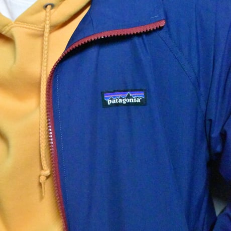 Patagonia Baggies Jacket　”Navy Blue w Classic Red"