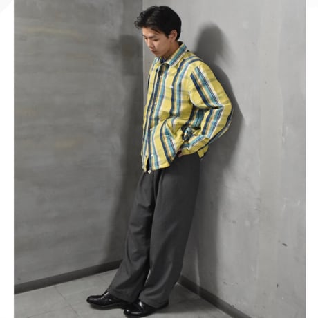 Stussy Authentic Gear Cotton Plaid Coach Jacket