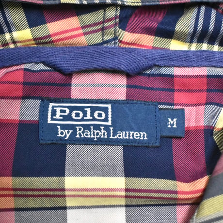 90's Polo Ralph Lauren Madras Plaid Mountain Parka