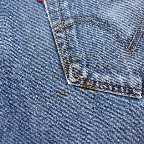 Levi's 501 Repaired Denim Pants
