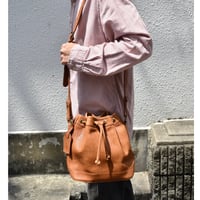 Polo Ralph Lauren Leather Bucket Bag
