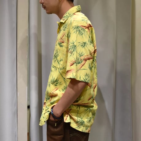 Polo Sport S/S Hawalian Shirt "バンブー柄"