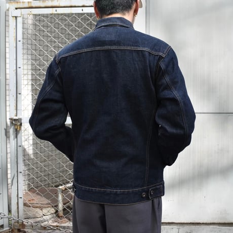00's STUSSY GARMENT CO. "ROUGH and RUGGED DENIM" 2nd Type Trucker Jacket