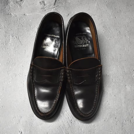 Johnston&Marphy "ARISTCRAFT" Penny Loafer Made in USA