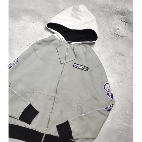 Stussy × Leilow Zip Scull Hoodie