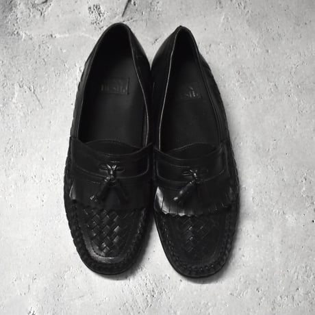 Nunn Bush Woven Leather Tassel Loafer