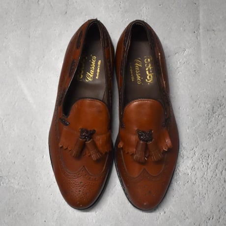 FootJoy Classics Wing Tip Tassel Loafer Made in USA