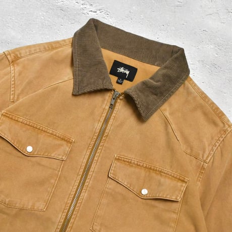 Stussy Washed Canvas Work Shirt