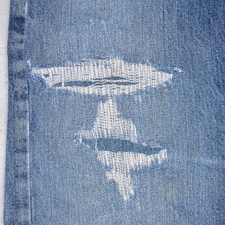 Levi's 501 Repaired Denim Pants