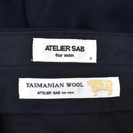 ATELIER SAB FOR MEN Pleated Slacks