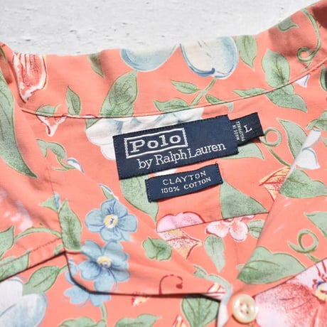 Polo Ralph Lauren S/S Hawalian Shirt "ボタニカル柄"