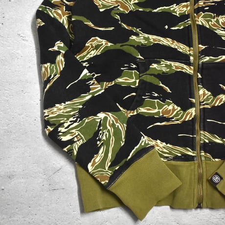 Stussy Tiger Camo Zip Hoodie