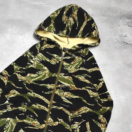 Stussy Tiger Camo Zip Hoodie
