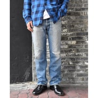 Levi's 501 Repaired Denim Pants Made in USA