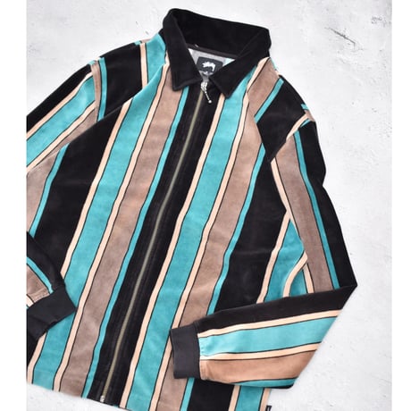 Stussy Roland Stripe Full Zip