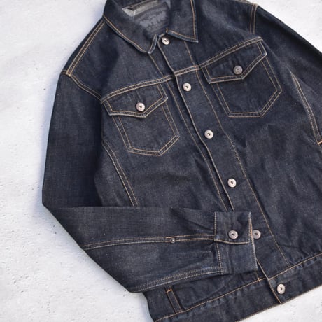 00's STUSSY GARMENT CO. "ROUGH and RUGGED DENIM" 2nd Type Trucker Jacket
