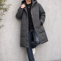 ダウンジャケット ロング丈