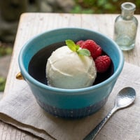 【笠間焼】色彩碧釉金彩 デザートカップ｜飯沼耕市 / Kasama Ware Blue Dessert Cup