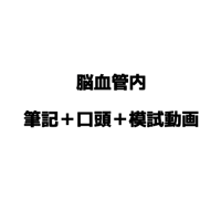 【セット】2027脳血管内治療（JSNET）筆記＋口頭実技試験対策問題集＋模試・解説動画