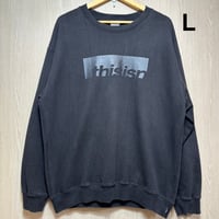 T1296 ディスイズネバーザット　スウェット