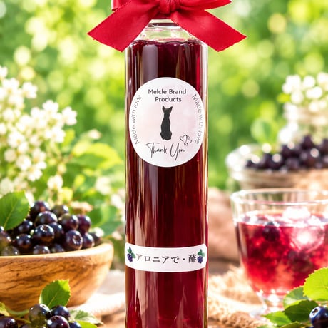 アロニアの実が入った 【アロニアで・酢】　170g