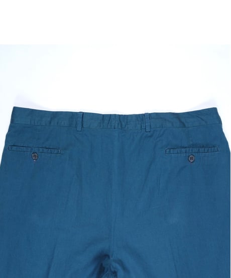 Two-Tuck Chino Slacks Made in Italy