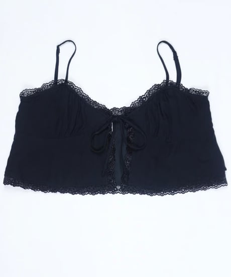 Black Flared Bustier