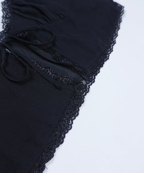 Black Flared Bustier