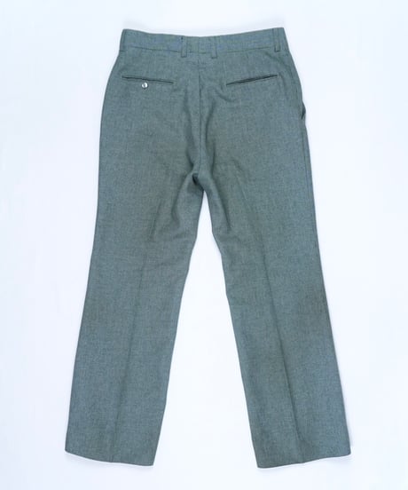 Moss Green Cross-Hatch Slacks