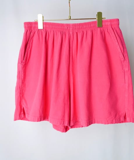 90s-00s Vivid Pink Cotton Shorts