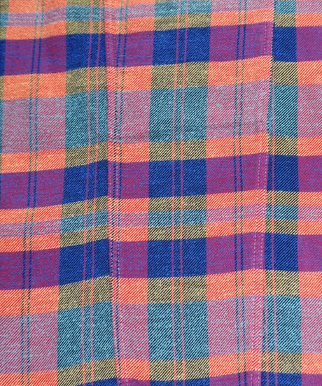 Multi-Color Check Flannel Shirt