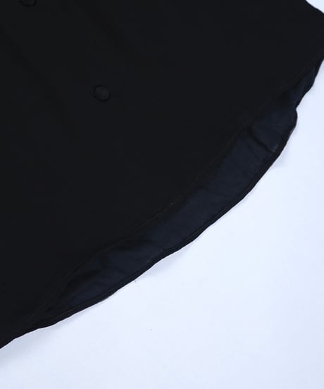 Chiffon Puff-Sleeve Ruffle Shirt