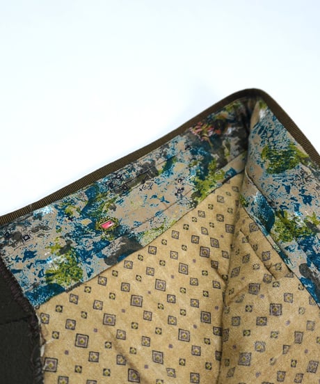 Two-Tuck Embroidered Slacks