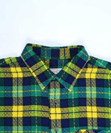 90s Action Pleats Checked Flannel